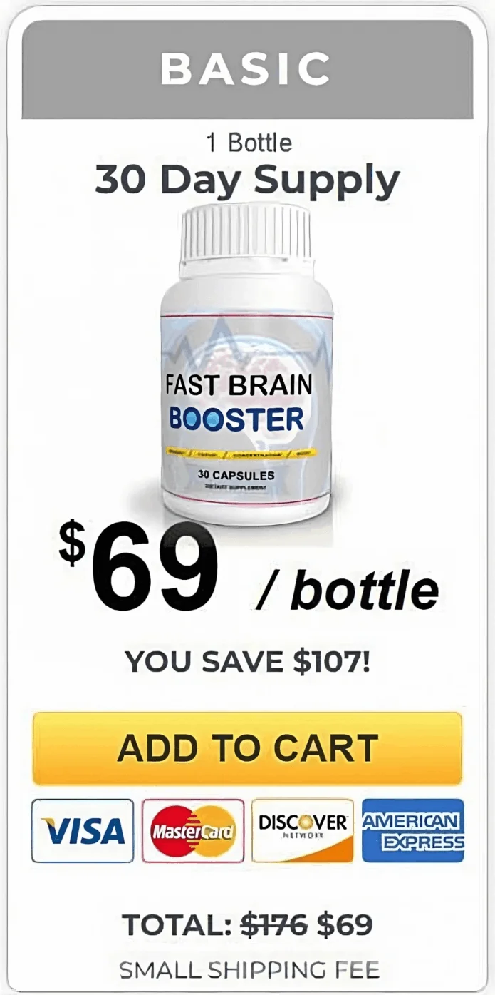 Fast Brain Booster - 1 Bottle Pack